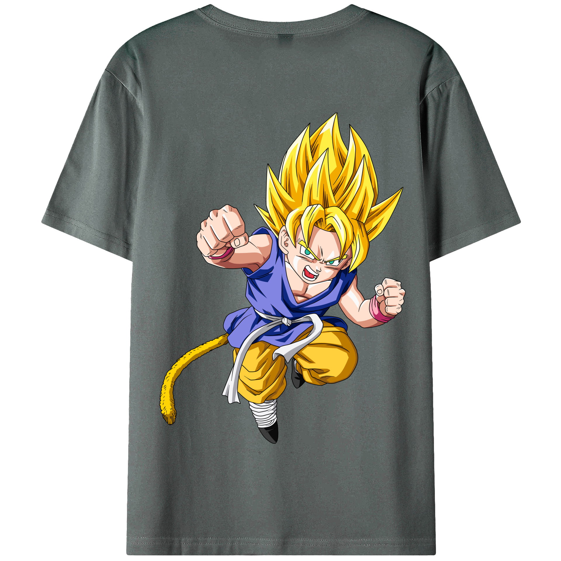 （画像用） ドラゴンボール ベジット DRAGON BALL Vegetto 綿100％半袖Tシャツ（背面プリント）